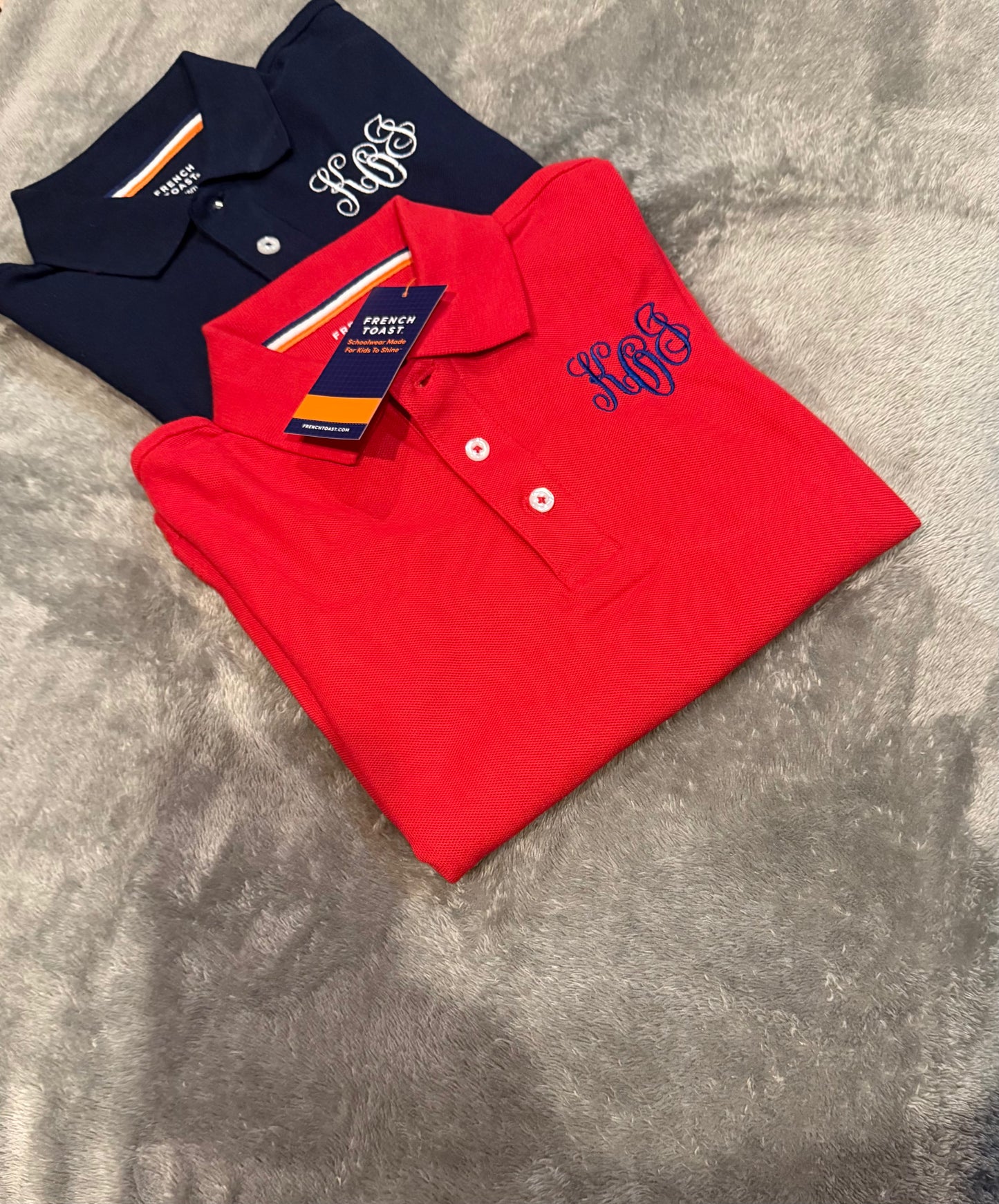 French Toast Embroidered Uniform Shirts