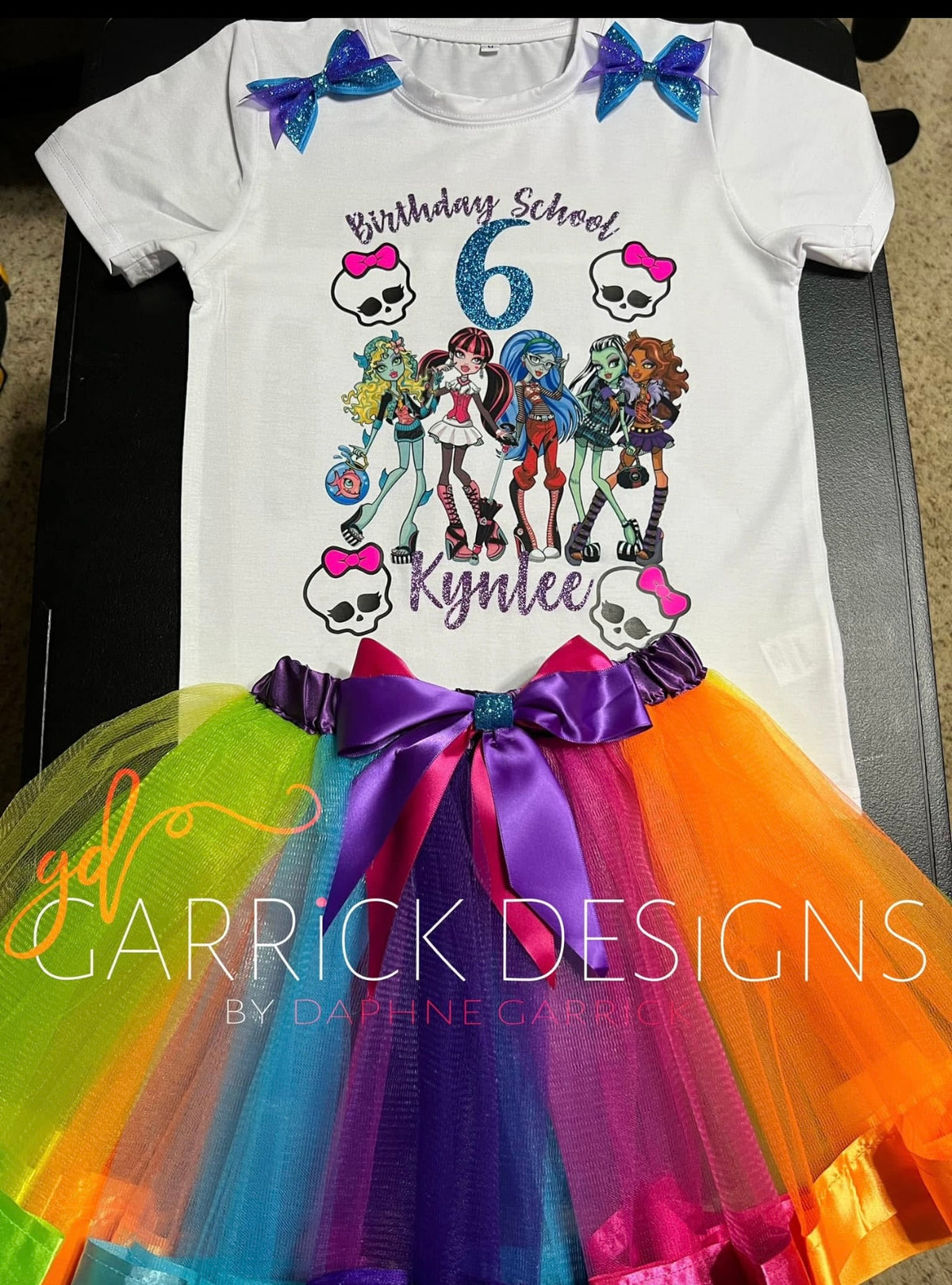 Girls Create Your Design Birthday Outfit