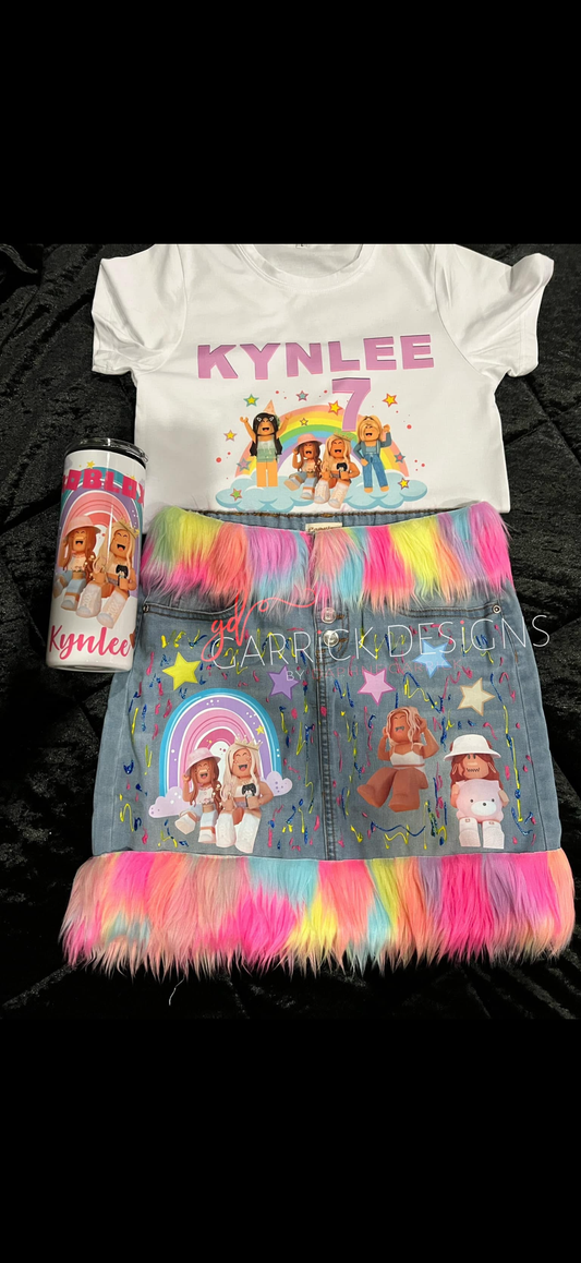 Create Your Girls Birthday Outfit with Tumbler